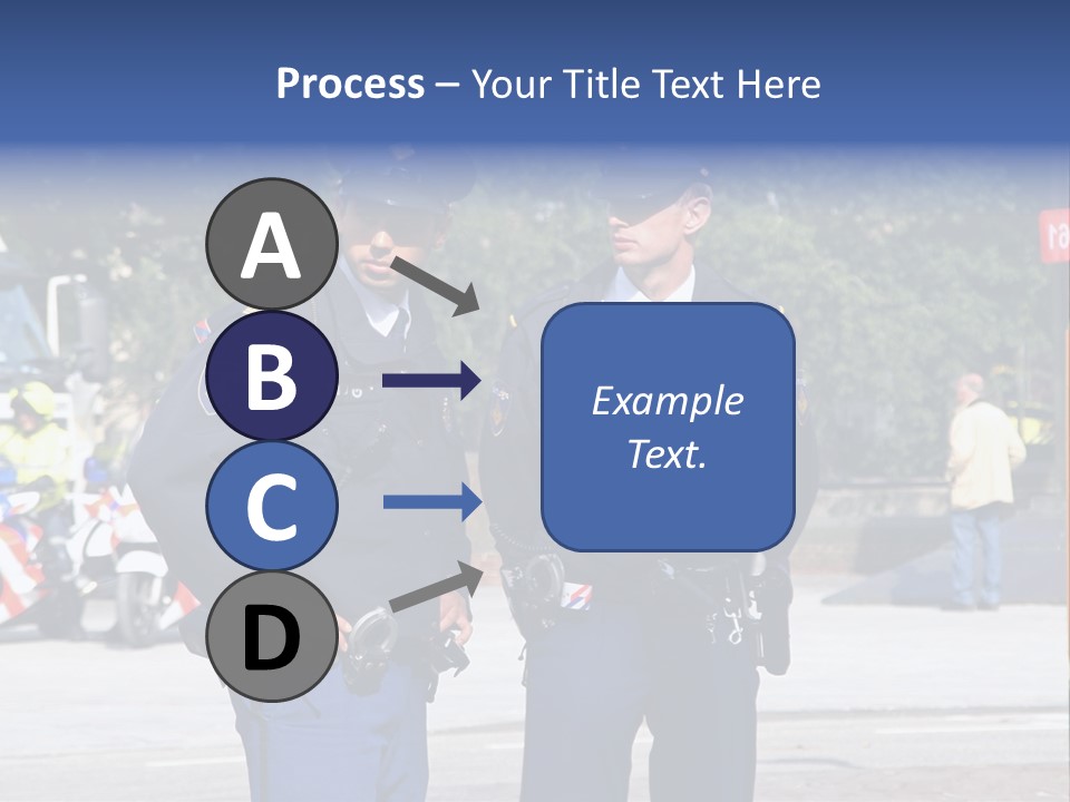 Police Young Prinsjesdag PowerPoint Template