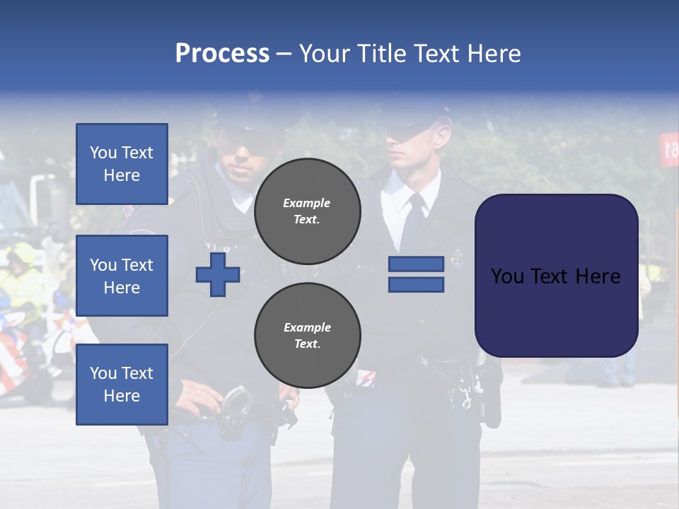 Police Young Prinsjesdag PowerPoint Template