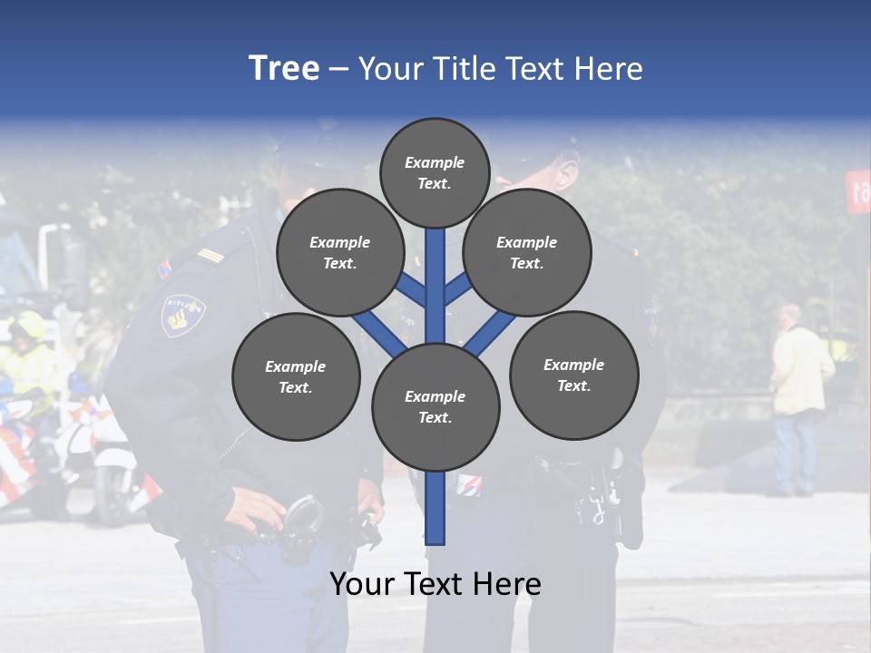Police Young Prinsjesdag PowerPoint Template