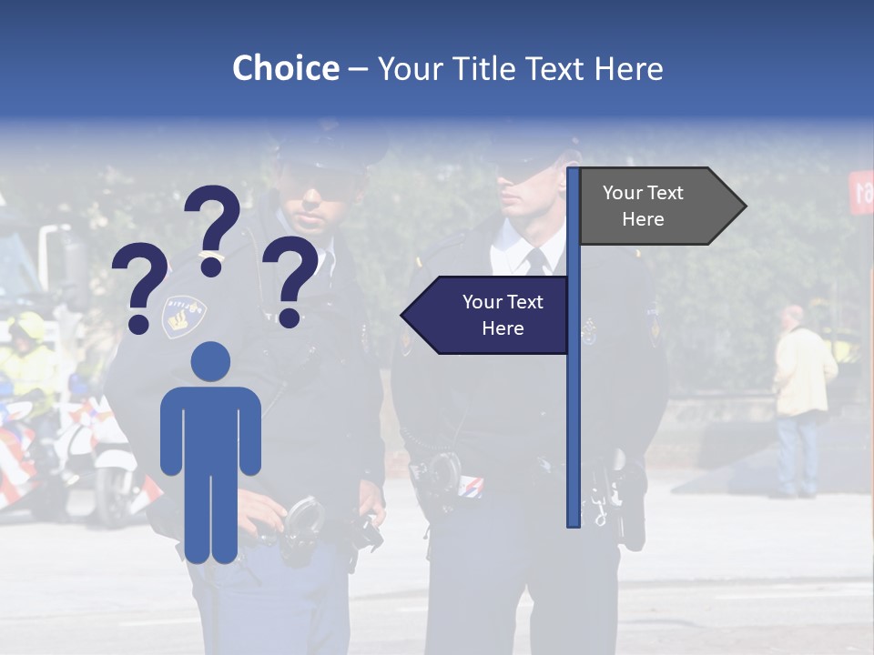 Police Young Prinsjesdag PowerPoint Template