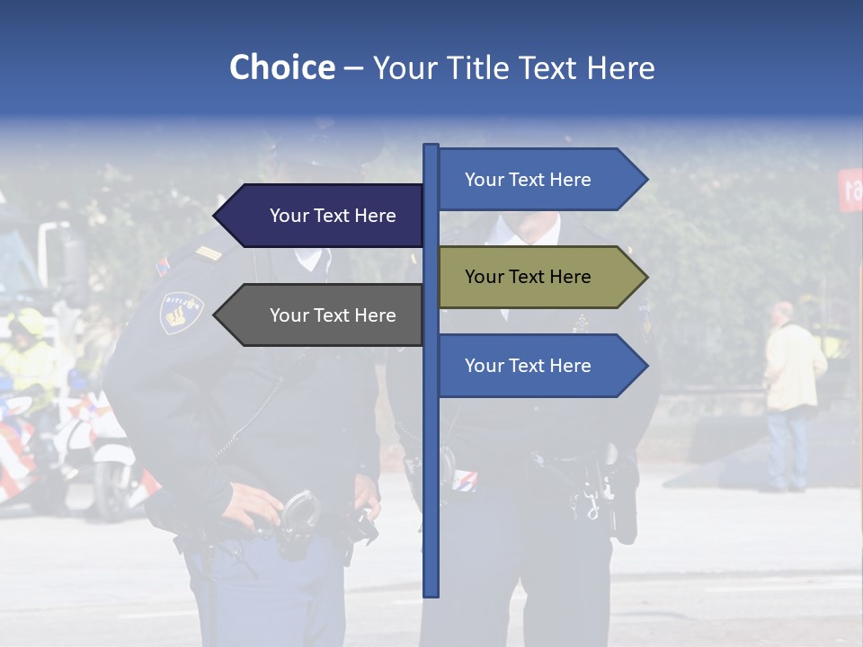 Police Young Prinsjesdag PowerPoint Template