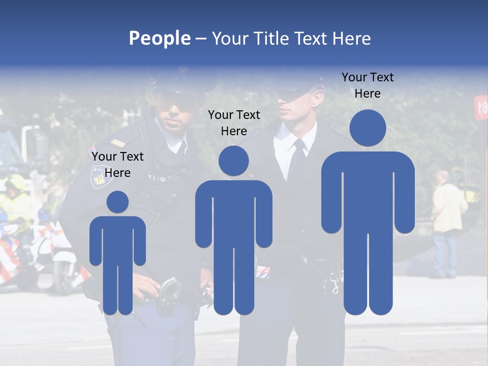 Police Young Prinsjesdag PowerPoint Template
