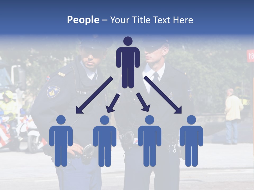 Police Young Prinsjesdag PowerPoint Template