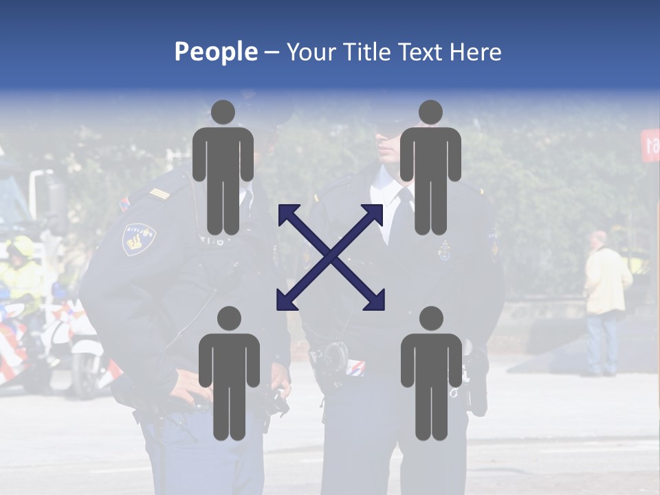 Police Young Prinsjesdag PowerPoint Template