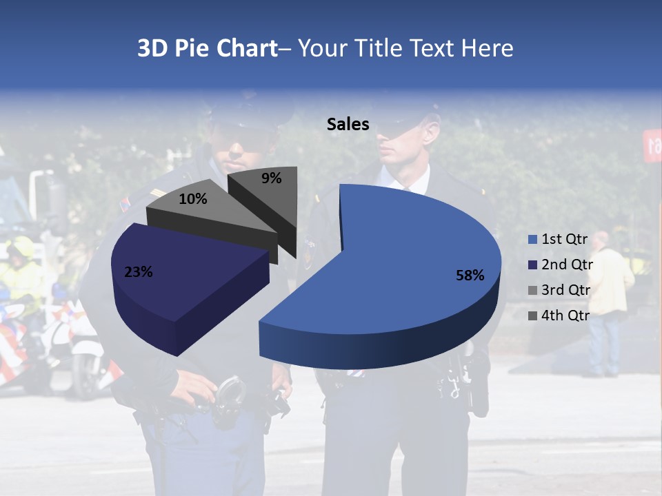Police Young Prinsjesdag PowerPoint Template