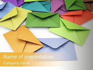 Stationery Closed Many PowerPoint Template