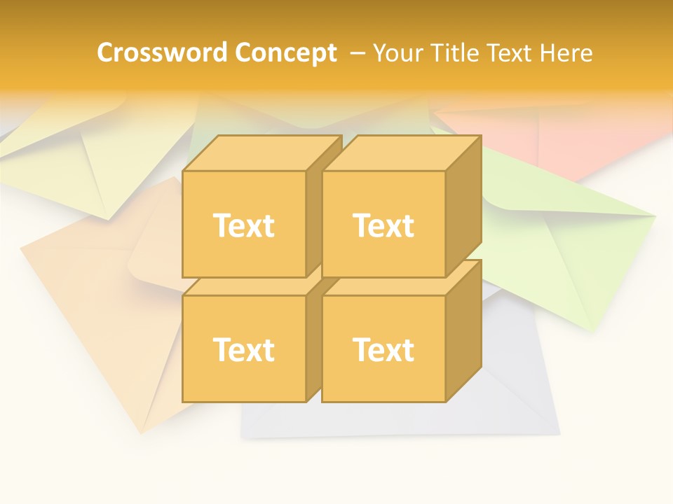 Stationery Closed Many PowerPoint Template