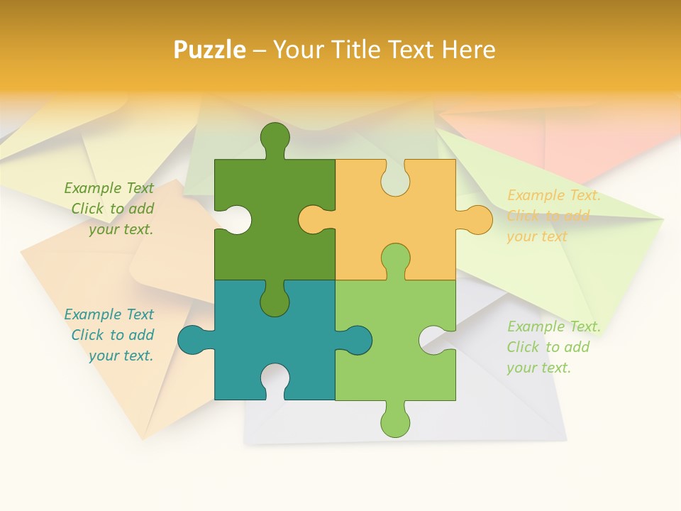 Stationery Closed Many PowerPoint Template