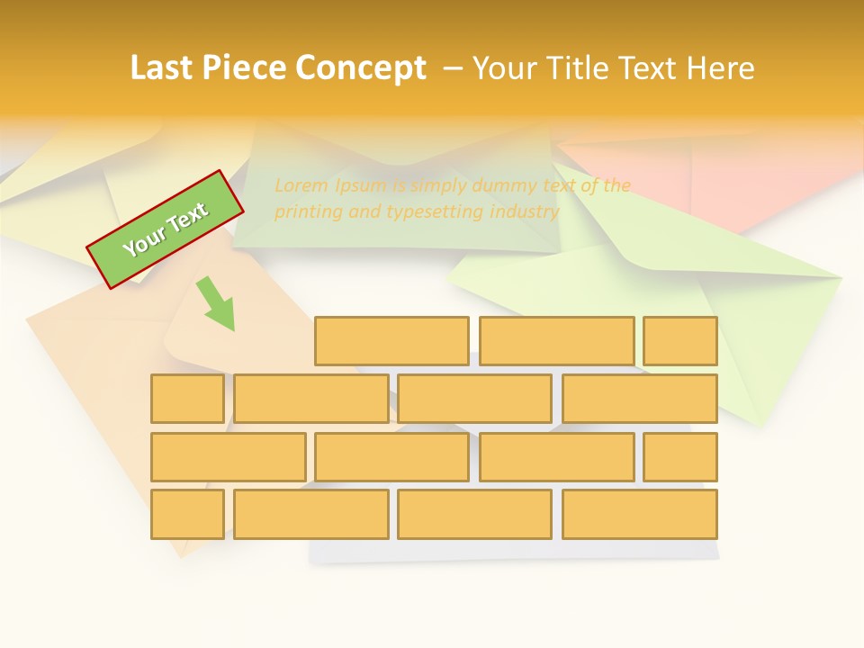 Stationery Closed Many PowerPoint Template