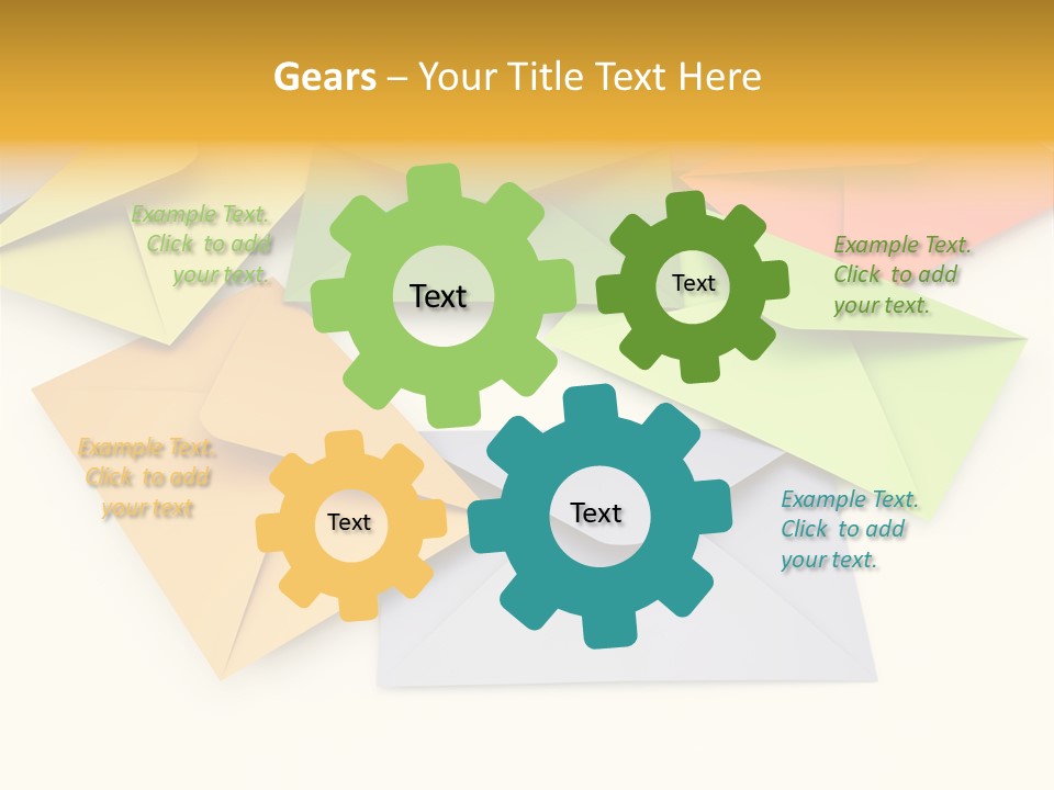 Stationery Closed Many PowerPoint Template