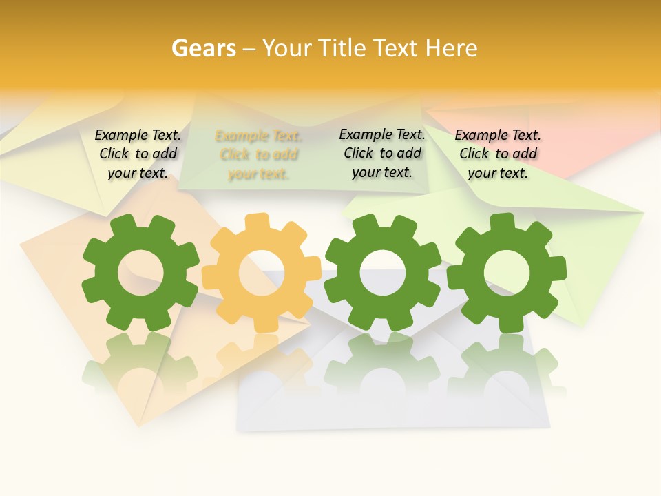 Stationery Closed Many PowerPoint Template