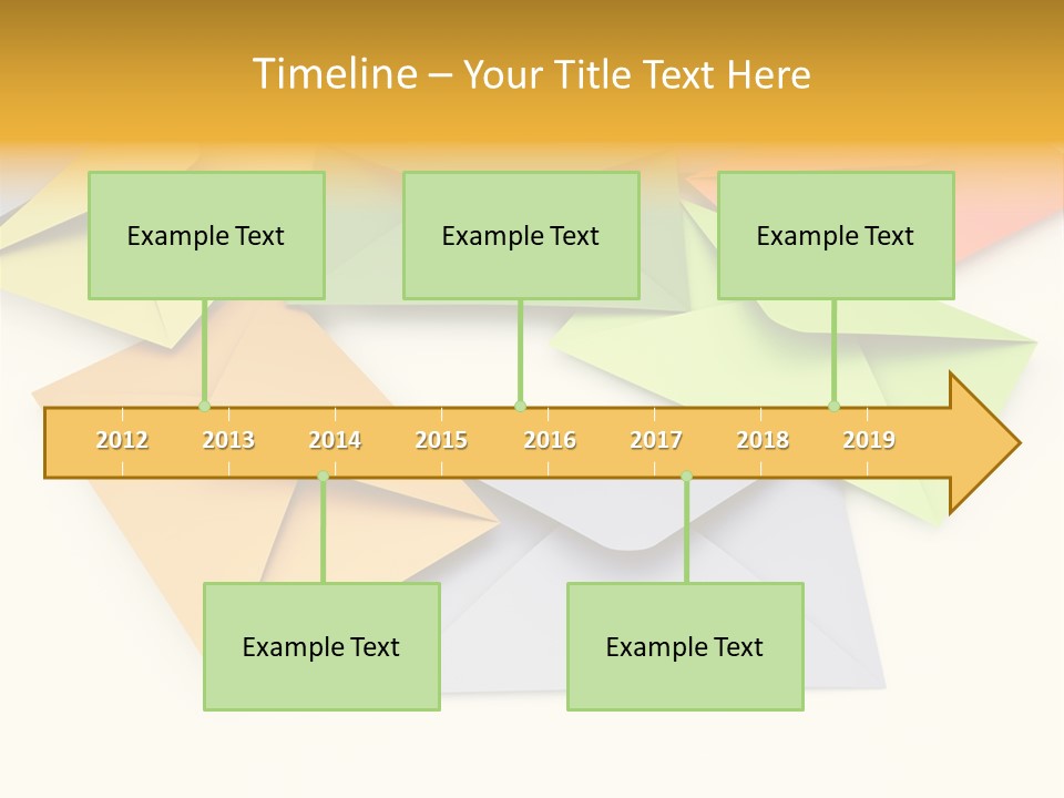 Stationery Closed Many PowerPoint Template