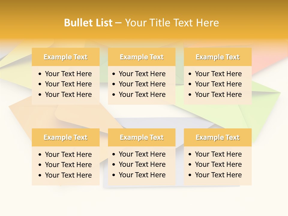 Stationery Closed Many PowerPoint Template
