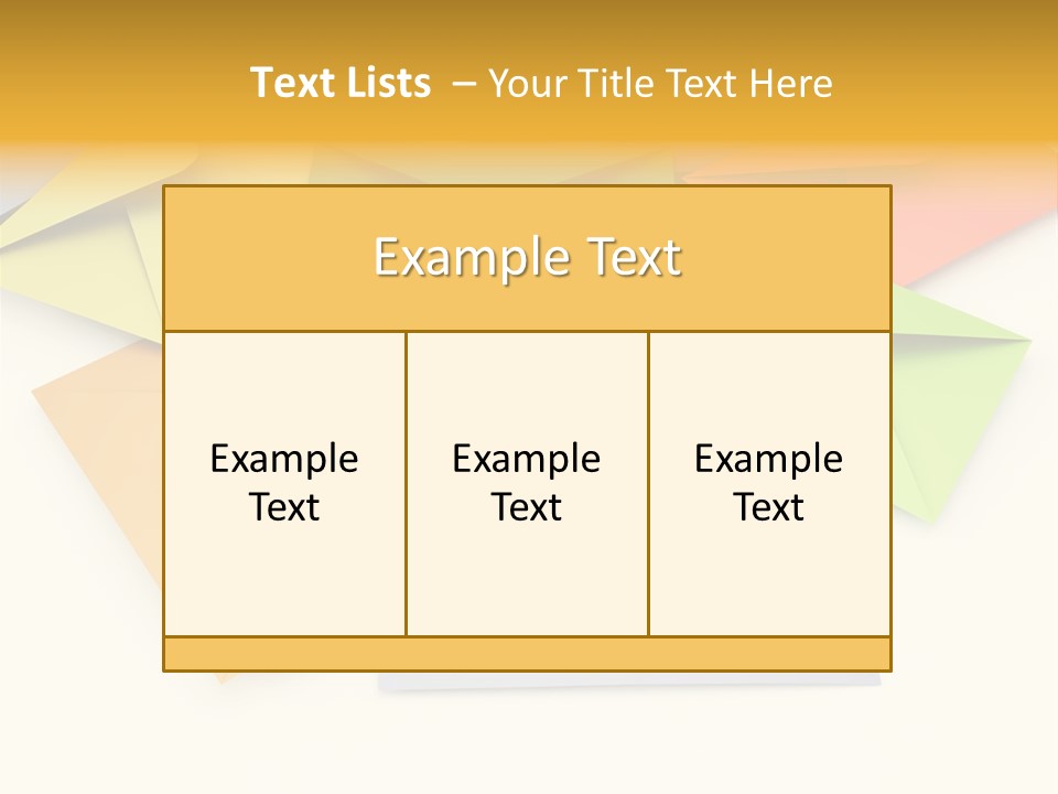 Stationery Closed Many PowerPoint Template