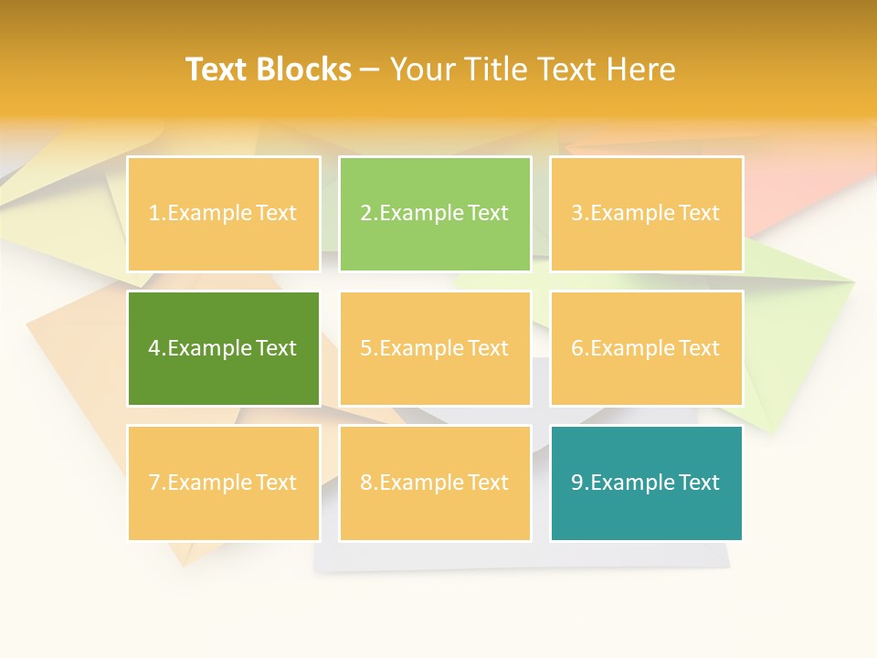 Stationery Closed Many PowerPoint Template