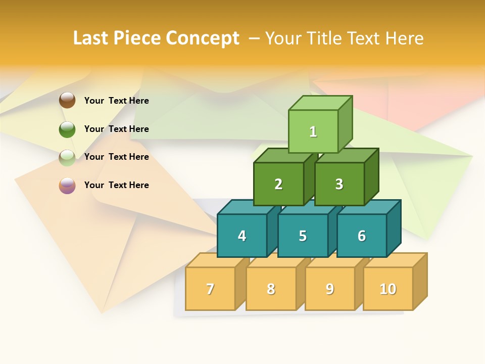 Stationery Closed Many PowerPoint Template