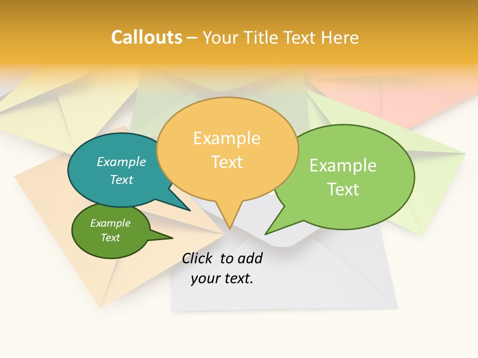 Stationery Closed Many PowerPoint Template