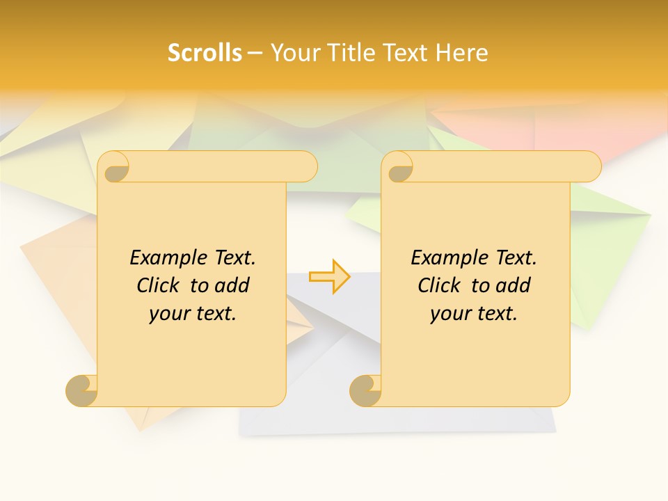 Stationery Closed Many PowerPoint Template