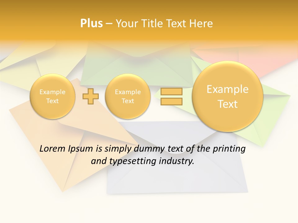 Stationery Closed Many PowerPoint Template