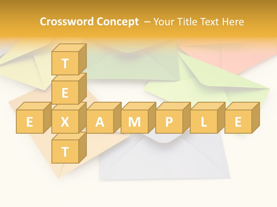 Stationery Closed Many PowerPoint Template