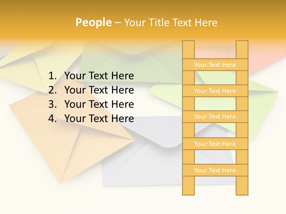 Stationery Closed Many PowerPoint Template