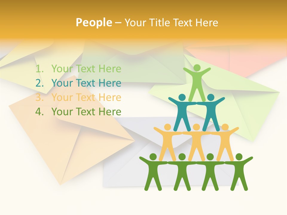 Stationery Closed Many PowerPoint Template