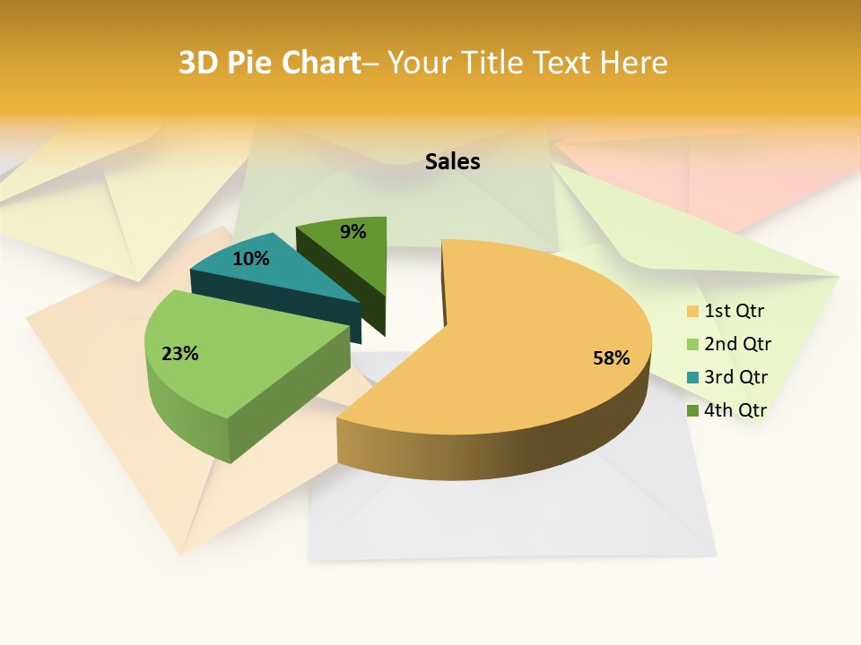 Stationery Closed Many PowerPoint Template