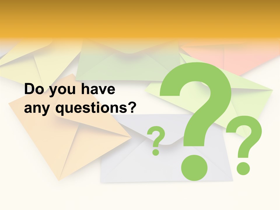 Stationery Closed Many PowerPoint Template