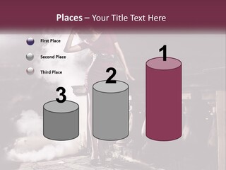 Sexy Twilight Pose PowerPoint Template
