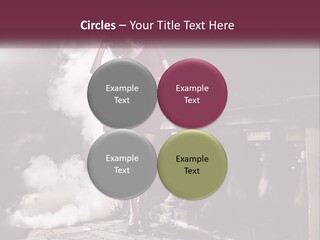 Sexy Twilight Pose PowerPoint Template