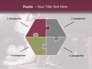 Sexy Twilight Pose PowerPoint Template