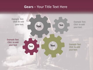 Sexy Twilight Pose PowerPoint Template