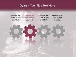 Sexy Twilight Pose PowerPoint Template