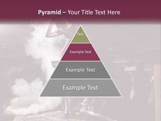 Sexy Twilight Pose PowerPoint Template