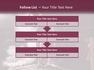 Sexy Twilight Pose PowerPoint Template