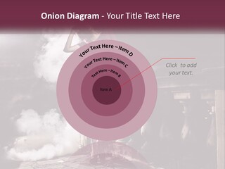 Sexy Twilight Pose PowerPoint Template