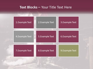 Sexy Twilight Pose PowerPoint Template