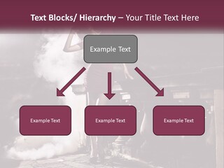 Sexy Twilight Pose PowerPoint Template