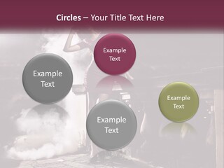 Sexy Twilight Pose PowerPoint Template