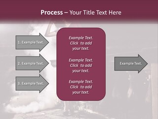 Sexy Twilight Pose PowerPoint Template
