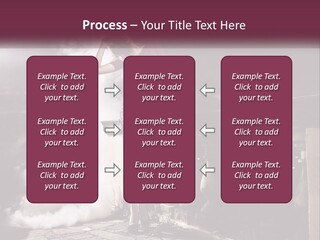 Sexy Twilight Pose PowerPoint Template