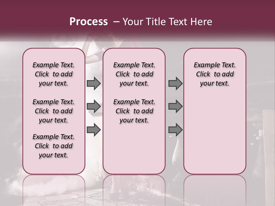 Sexy Twilight Pose PowerPoint Template