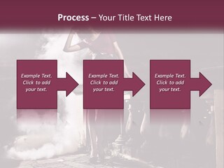 Sexy Twilight Pose PowerPoint Template