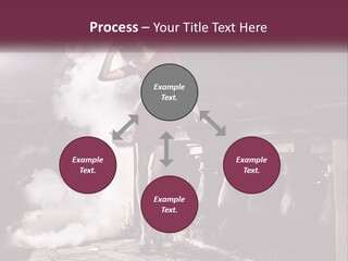 Sexy Twilight Pose PowerPoint Template