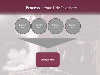 Sexy Twilight Pose PowerPoint Template