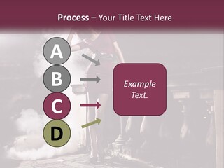Sexy Twilight Pose PowerPoint Template