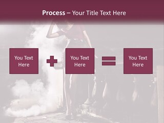 Sexy Twilight Pose PowerPoint Template