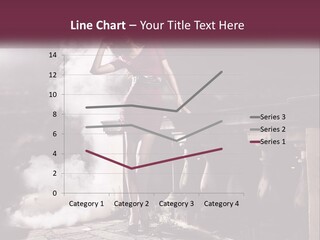 Sexy Twilight Pose PowerPoint Template