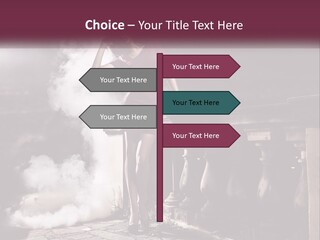 Sexy Twilight Pose PowerPoint Template