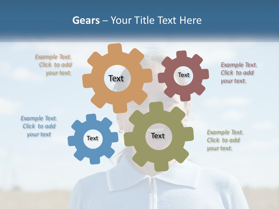 Human Lifestyle Elderly PowerPoint Template